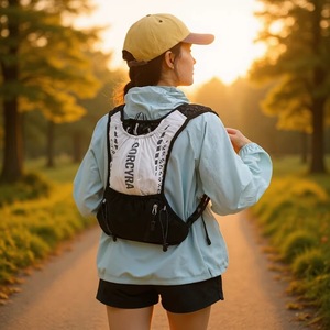 Chaleco de Hidratación Deportivo Corcyra, Chaleco Ligero Reflectante para Ciclismo, Running y Montañismo para Mujer - Product Image 1