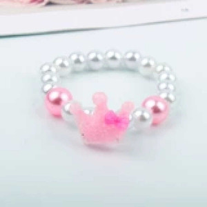 Vendita all'ingrosso di gioielli gotici con fiori di lusso di tendenza per le donne braccialetti di perle a cuore per ragazze alla moda - Product Image 1