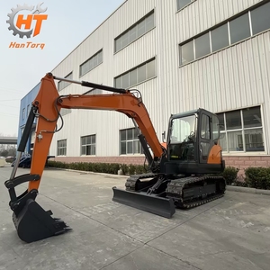 Excavatrice de <span class=keywords><strong>6</strong></span> <span class=keywords><strong>tonnes</strong></span> pour la construction générale et l'agriculture, système hydraulique, homologuée CE, entretien facile - Product Image 2