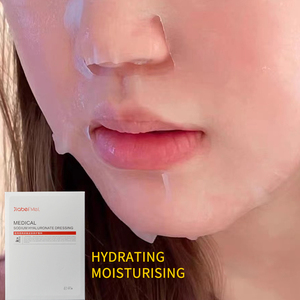 Feuille de masque facial de haute qualité hydratant le pansement médical d'hyaluronate de sodium - Product Image 4