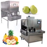 Industriële sinaasappel peer citroen persimmon dragon fruit mango snijmachine schilmes schilmachine