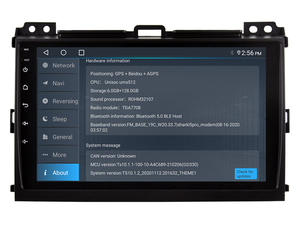 Witson Android Car Auto đài phát thanh stereo cho Toyota Land Cruiser Prado 120 2004-2009 GPS navigation Carplay đa phương tiện DSP - Product Image 6