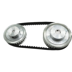 Vành đai thời gian rãnh ròng rọc thiết lập với đôi Mặt bích khối - Product Image 2