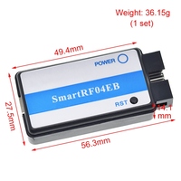 Módulo SmartRF04EB CC1110 CC2530 ZigBee, emulador de descargador USB MCU M100 alimentado por interfaz Micro USB 2,0 de 5V para salida