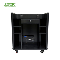 Cabina de DJ Portátil con Pantalla LED de Video a Todo Color, Cabina de DJ con Pantalla LED para Festivales de Música, Bares Nocturnos, Forma Personalizable