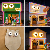 Boîte à lumière LED dynamique en aluminium MACCAN, panneau publicitaire extérieur avec modules LED étanches de couleur personnalisée