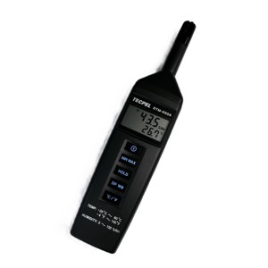 เครื่องวัดอุณหภูมิและความชื้น TECPEL DTM 550A ความแม่นยำสูง ทนอุณหภูมิสูง สำหรับอุตสาหกรรม  หน้าจอ LCD  รับผลิตแบบ OEM/ODM - Product Image 2