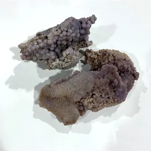 Wholesale natural grape agate cluster very purple amethyst mineral stone crystal