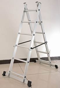 Escaleras y andamios Deliladder Andamio práctico plegable de aluminio Escalera Andamio con ruedas - Product Image 3