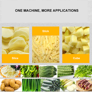 Machines de transformation des fruits et légumes/YQC1000 Machine industrielle de découpe et de tranchage des légumes - Product Image 4
