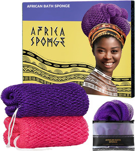 Éponge exfoliante authentique africaine en filet pour le corps, loofah, gant <span class=keywords><strong>de</strong></span> <span class=keywords><strong>toilette</strong></span>, exfoliant dorsal pour la douche - Product Image 1