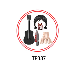 TP1048 KF1907 KF1908 Figuras de Acción de Ladrillos de Construcción Mini de la Serie de TV de Terror Wednesday <span class=keywords><strong>Addams</strong></span>, Juguetes Educativos de Plástico para Niños - Product Image 3
