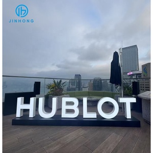 Siêu tháng ba nóng bán chữ lớn 3D LED đăng ký 3D ký bảng thư làm kim loại thư Backlit Đăng 3D Nhà sản xuất - Product Image 3