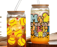 Conception personnalisée de tasse à eau en verre avec couvercle en bambou tasse à café paille jus tasse à boire bière tasse pour cadeau promotionnel