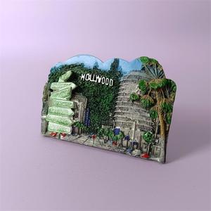 Mini aimant de réfrigérateur aux motifs de sites touristiques américains, souvenir de voyage coloré, cadeaux originaux pour la décoration intérieure, décoration de maison douce <span class=keywords><strong>et</strong></span> promotionnelle - Product Image 3