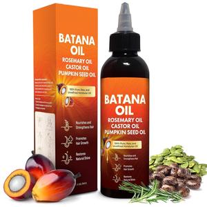 Cuidado del Cabello, Fortalece e Hidrata, Aceite de Batana Crudo, Aceite Esencial Milagroso Avanzado para el Crecimiento del Cabello, Aceite de Semillas de Calabaza - Product Image 1