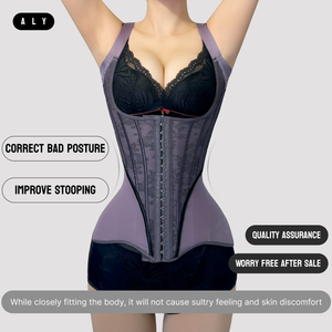 Faja Moldeadora de <span class=keywords><strong>Cuerpo</strong></span> Completo para Mujer, Faja Reductora de Cintura, Corsé, Envoltura de Control de Abdomen, Cinturón Moldeador, Faja Reductora de Cintura, Prenda Moldeadora de Spandex - Product Image 3