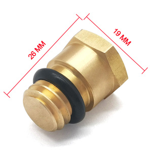 Bouchon de <span class=keywords><strong>vidange</strong></span> séparateur huile-eau en laiton hexagonal pour Ford 6.0L 2003-2007 JX25005 – Pièce de rechange OEM améliorée - Product Image 4