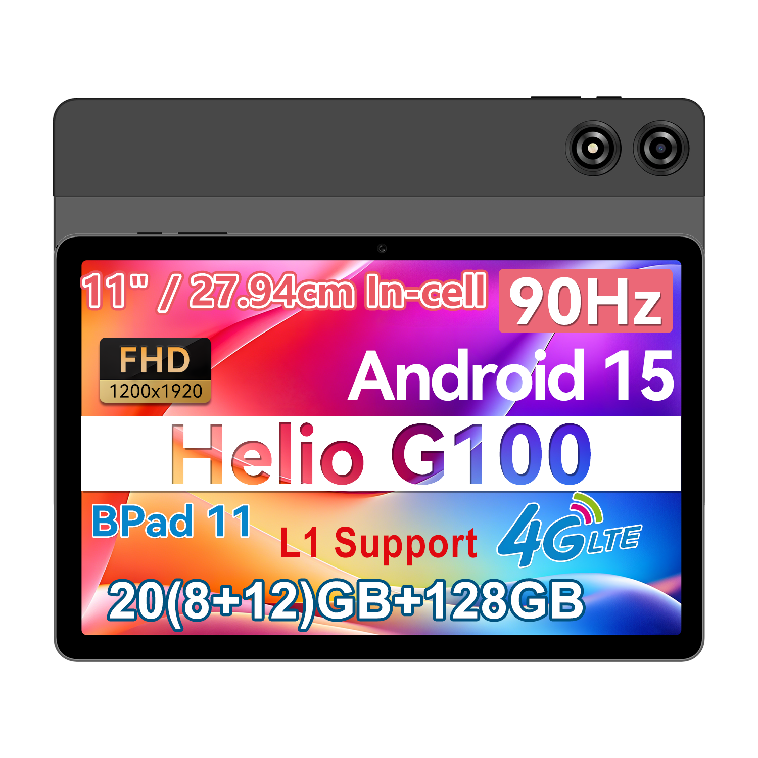 BNCF Bpad 11 Tablet PC - 11 Inch Android 15 Tab for Business