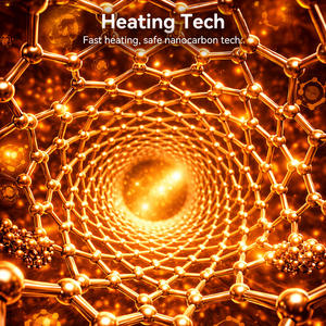 Op maat gemaakte logo buiten evenement duurzame warme pad gewatteerde ergonomische waterdichte 5V USB-aangedreven nano zilver verwarmingssysteem bulk stoel - Product Image 6