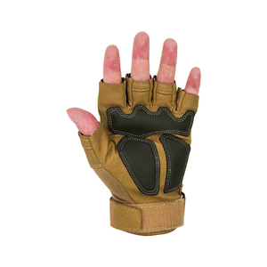Guantes tácticos de medio Dedo de verano personalizados de alto rendimiento, cómodos guantes antideslizantes para montar en bicicleta de impacto, empuñaduras de mano populares - Product Image 1
