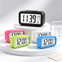 Mini Réveil Intelligent pour Enfants, Gestion du Temps pour Étudiants, Horloge de Bureau Silencieuse, Petite Horloge Électronique de Chevet