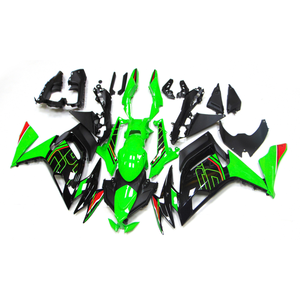 Carenados de hierba verde negro aptos para 2020 2021 <span class=keywords><strong>2022</strong></span> 2023 <span class=keywords><strong>Kawasaki</strong></span> Ninja <span class=keywords><strong>650R</strong></span> EX650 - Product Image 2