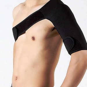 Manchon de compression d'épaule réglable en néoprène, ceinture de soutien gauche et droite pour femmes et hommes avec manchette des rotateurs - Product Image 1