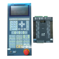 Contrôleur métallique MS210A avec panneau de commande MS500 pour machine de moulage par injection, contrôleur industriel PLC, garantie de 3 mois