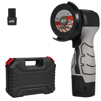 Meuleuse d'angle sans fil personnalisée 125 mm 860 W à moteur sans balais, à batterie, avec interrupteur coulissant et vitesse variable pour polissage de l'acier inoxydable – Offre Spéciale