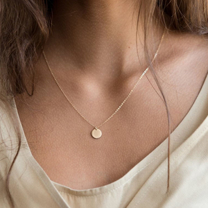 Loufoemanco — collier avec pendentif original <span class=keywords><strong>de</strong></span> 9mm, lettres personnalisées, en acier inoxydable, par <span class=keywords><strong>Sublimation</strong></span>, bijou ras du <span class=keywords><strong>cou</strong></span>, pièce <span class=keywords><strong>de</strong></span> monnaie en or - Product Image 1