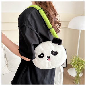 New Cartoon <strong>Panda</strong> Plush Handbag Crossbody <strong>Bag</strong> Claw Machine Doll Toy Versatile <strong>Panda</strong> Shoulder <strong>Bag</strong> - Product Image 1