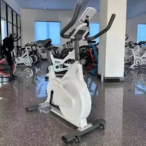 Home commercial magnetic spinning bike exercise bike machine
