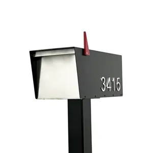 户外大容量落箱定制优质不锈钢/镀锌钢美国信箱邮件信箱