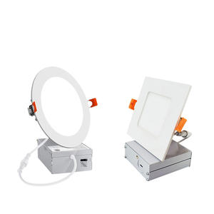 Jpungsun ETL ไฟหม้อทรงกลม4นิ้ว6นิ้ว LED ไฟติดเพดานแบบบาง5CCT 9W 12W 15W 18W - Product Image 1