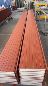 Obral Panel dinding Panel Sandwich wadah poliuretan atap terisolasi harga rumah - Product Image 3