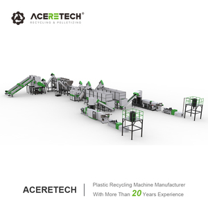 1000-2000 KG/H Déchets Plastique PET Bouteille Lavage Ligne De Recyclage AWS-PET - Product Image 2