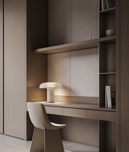 Scrivanie in Legno Ecologiche Stile Moderno con Multi-Scomparti per Camera da Letto, Soggiorno e Arredamento Villa - Vendita Diretta dalla Fabbrica - Product Image 1