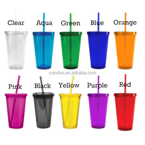 Gobelets en plastique Emballage jetable Tasse à thé au lait Dessert Snack et boisson avec couvercles Milt Jetable 16oz Personnalisé - Product Image 5