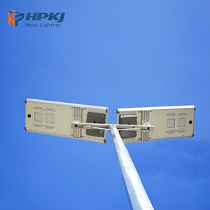 Lampe de rue solaire intégrée tout-en-un IP65 pour l'aménagement paysager, 2000 watts, haute luminosité, caméra de sécurité intégrée - Product Image 5