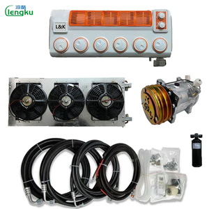 Kit de Aire Acondicionado para Tractor 12v/24v con Soporte para Agua Helada, Universal para Cosechadoras, Resistente al Polvo, Compresor 508 - Product Image 2