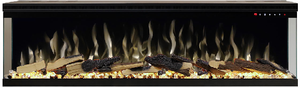 <span class=keywords><strong>Chimenea</strong></span> Eléctrica Moderna de 60'' con Control Remoto, Efecto de Leños/Cristales Integrado, de 3 Lados - Product Image 2