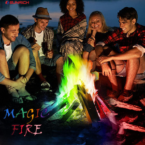 مواقد التخييم في الهواء الطلق تغيير اللهب الكوني مسحوق لهب النار السحرية - Product Image 4