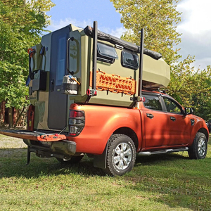 2023 nuevo tobogán en camioneta de viaje Camper carpa emergente de fibra de vidrio especialmente a la venta <span class=keywords><strong>para</strong></span> acampar al aire libre - Product Image 2