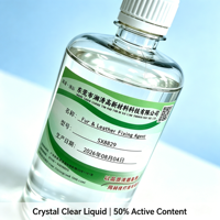 Agent de fixation de couleur pour fourrure et cuir SX8829, fixateur écologique vert pour l'assemblage de fourrure sur vêtements, lavage à la main et en machine disponible