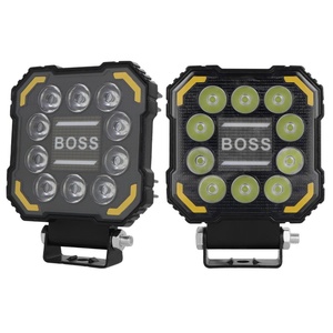 Nuevos Productos, Luz de Trabajo LED Cuadrada Amarilla DRL Blanca de 6000LM, Impermeable, para Automóvil, Múltiples Estilos, Luz de Trabajo LED de 24v - Product Image 2