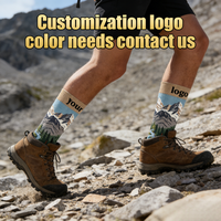 Chaussettes de randonnée durables, imperméables et respirantes pour l'extérieur, avec absorption des chocs et soutien de la voûte plantaire, pour les passionnés de trail et de trekking