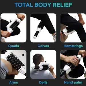 Alat Pijat Rol Tangan untuk Drainase Limfatik, Rol Bola Dalam untuk Pijat Getaran Mikro Tubuh, Terapi Pemulihan Otot - Product Image 3