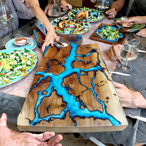 Planche à découper multifonctionnelle en bambou et <span class=keywords><strong>bois</strong></span> massif, épaisseur 1,5 cm, rectangulaire, pour viande et légumes - Product Image 3