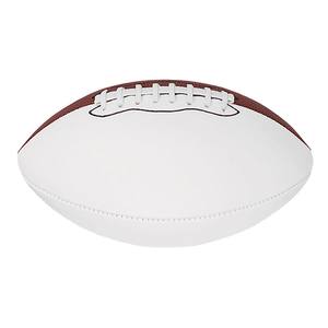 Football autographe personnalisé | Ballon <span class=keywords><strong>de</strong></span> <span class=keywords><strong>signature</strong></span> à panneau <span class=keywords><strong>blanc</strong></span> | Cuir composite PU | Cadeau et souvenir d'équipe - Product Image 1